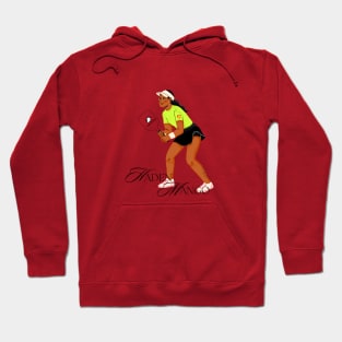 Female Pickleball Avatar Hoodie